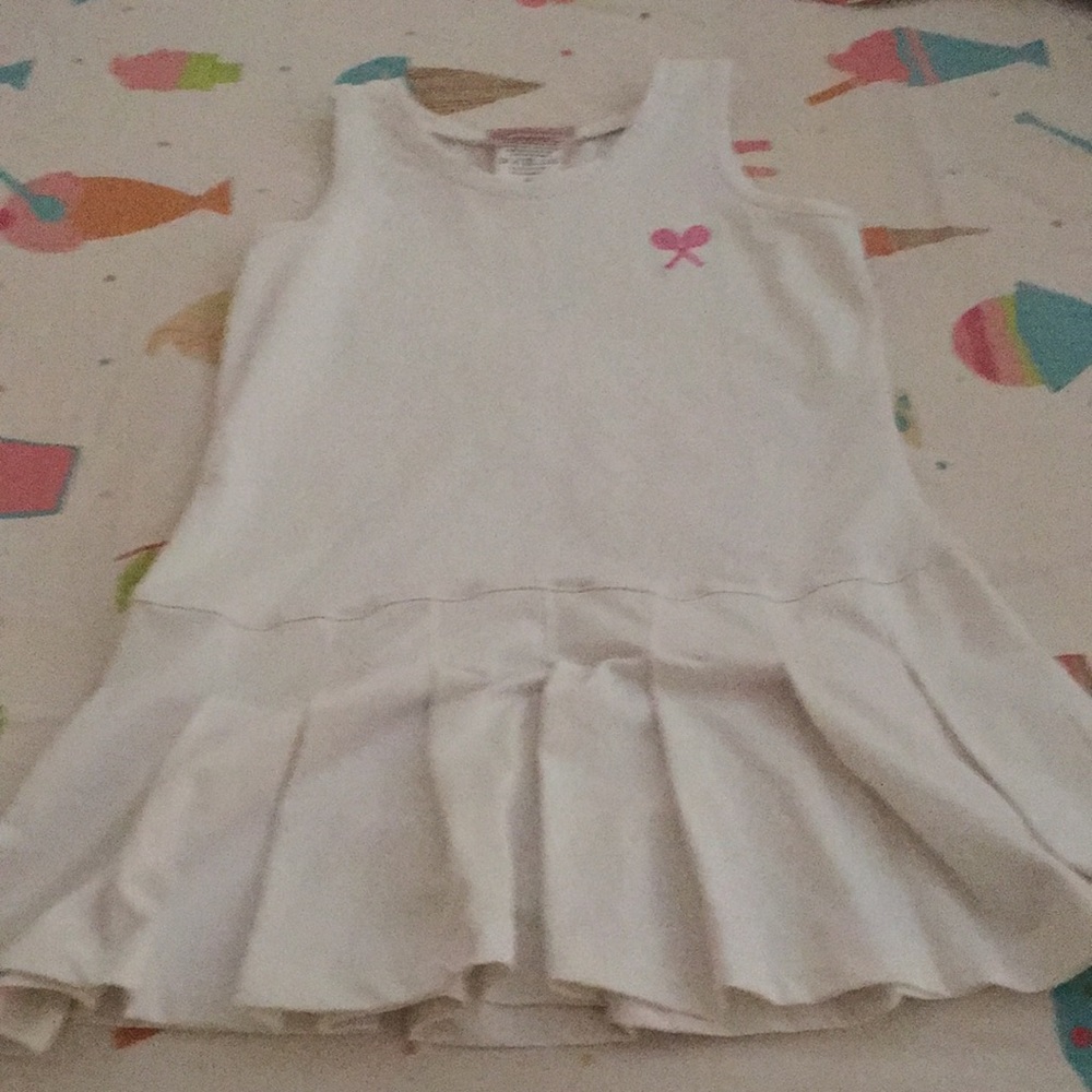 White tennis dress size xs for girls
